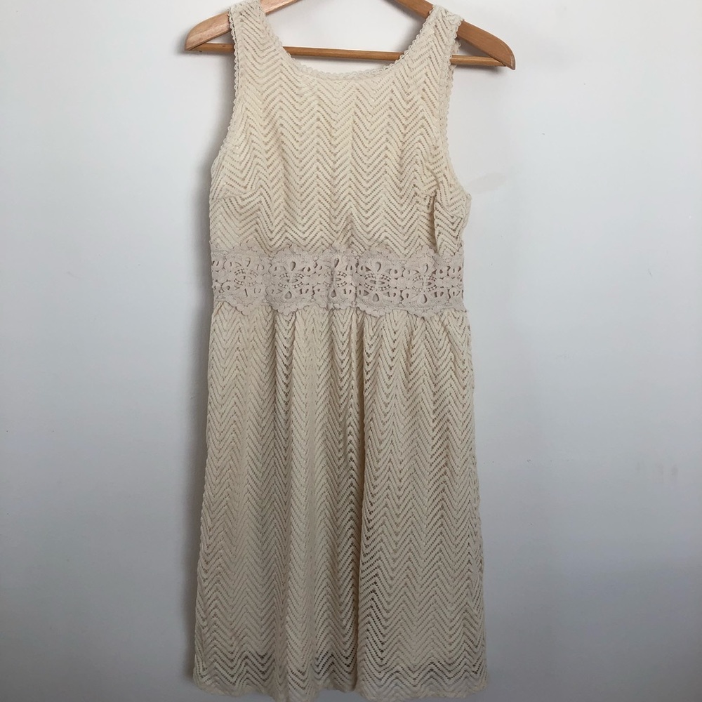 Darling ivory dress